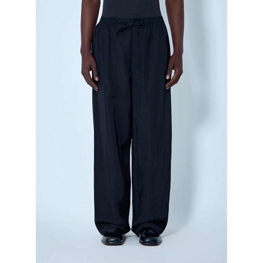 Lemaire Men Drawstring Wide-Leg Trousers
